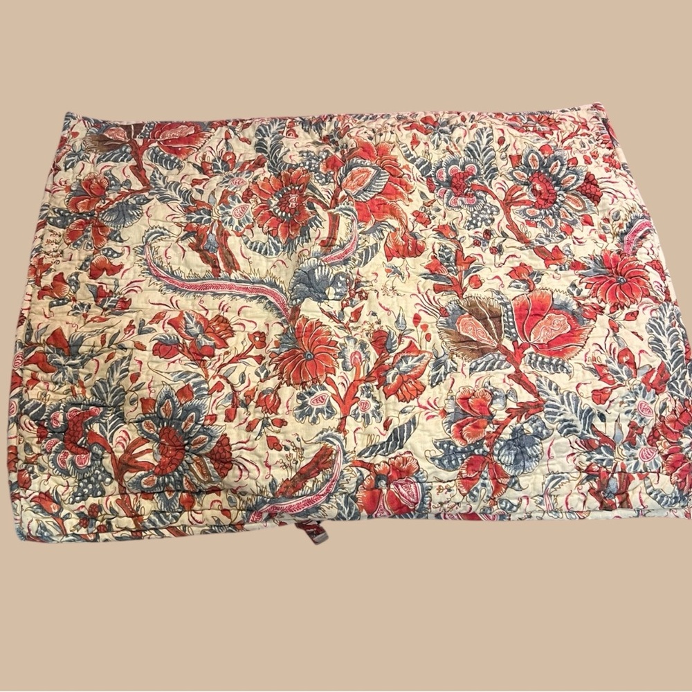 Pottery Barn | Jordan Palampore | Quilted Standard Sham
